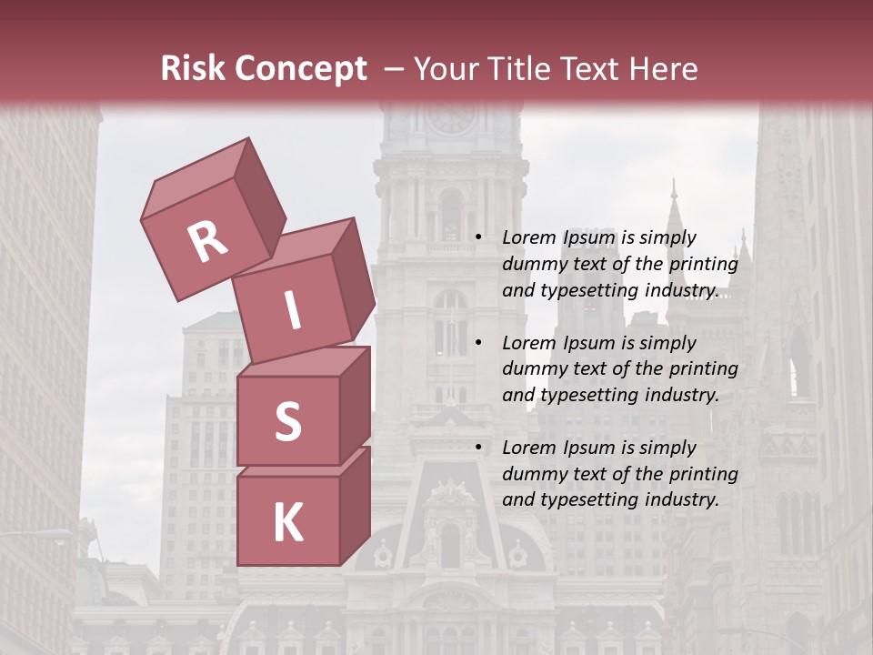 Street Market Mayor PowerPoint Template