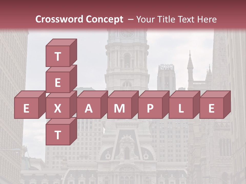 Street Market Mayor PowerPoint Template