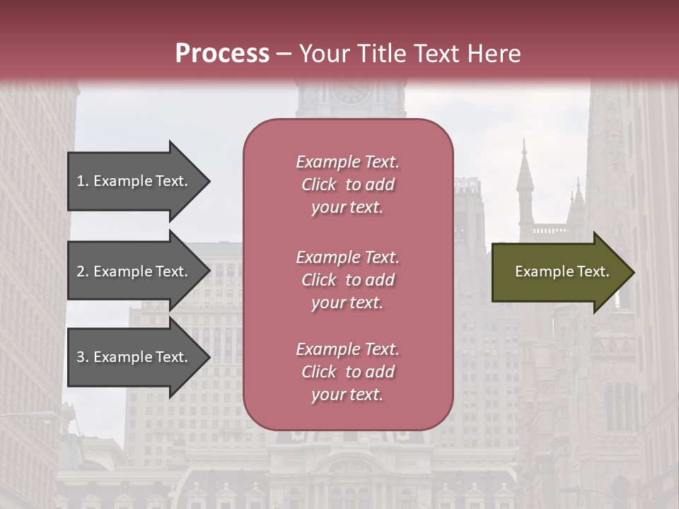 Street Market Mayor PowerPoint Template