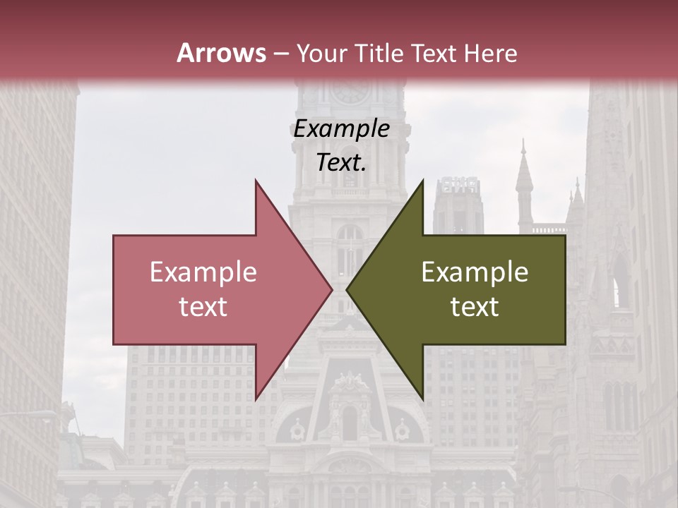 Street Market Mayor PowerPoint Template