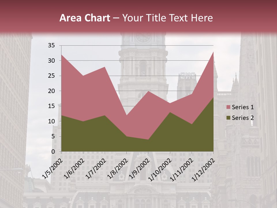 Street Market Mayor PowerPoint Template