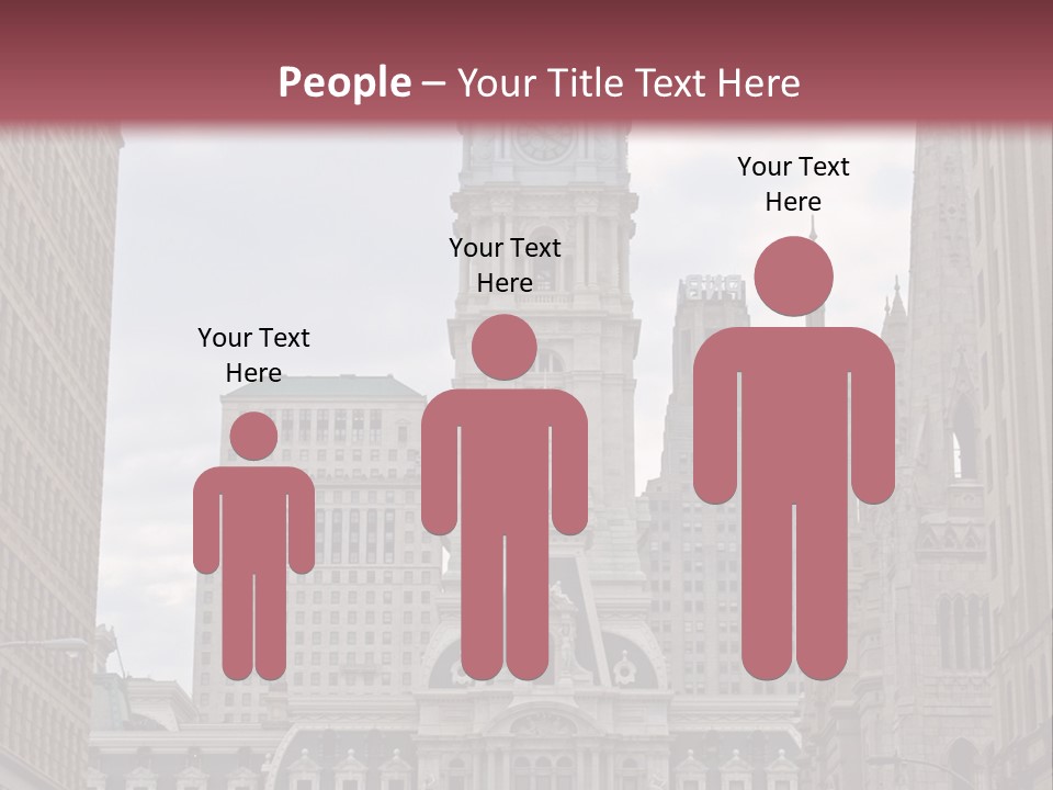 Street Market Mayor PowerPoint Template