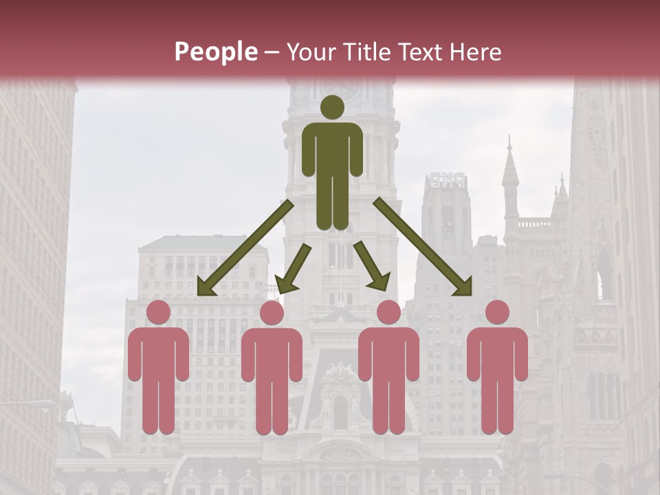 Street Market Mayor PowerPoint Template