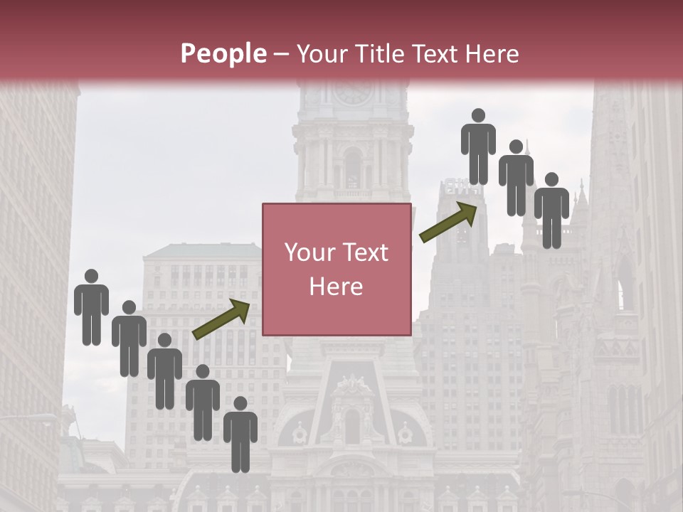 Street Market Mayor PowerPoint Template