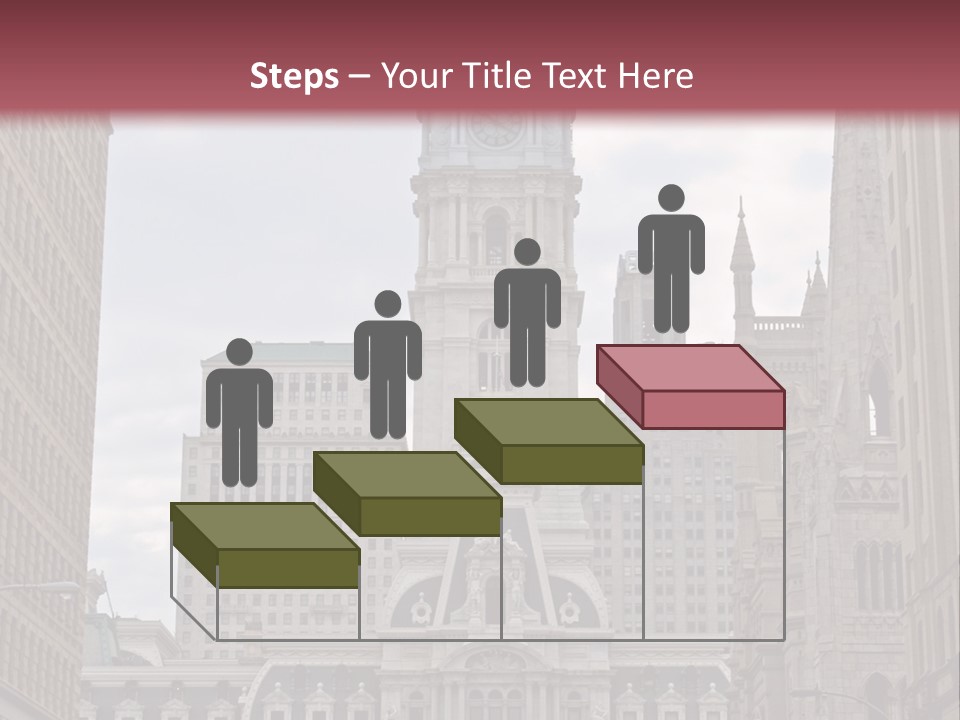 Street Market Mayor PowerPoint Template