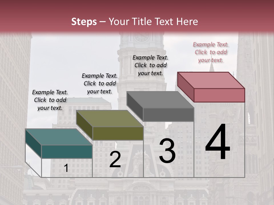 Street Market Mayor PowerPoint Template