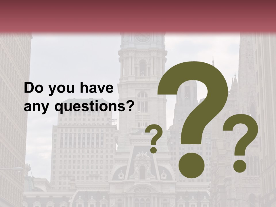 Street Market Mayor PowerPoint Template