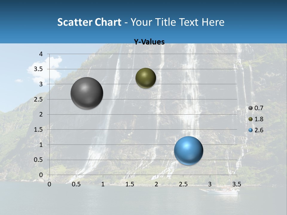 Beautiful Rich Aurlandfjord PowerPoint Template