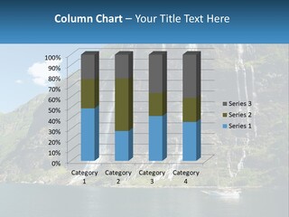 Beautiful Rich Aurlandfjord PowerPoint Template