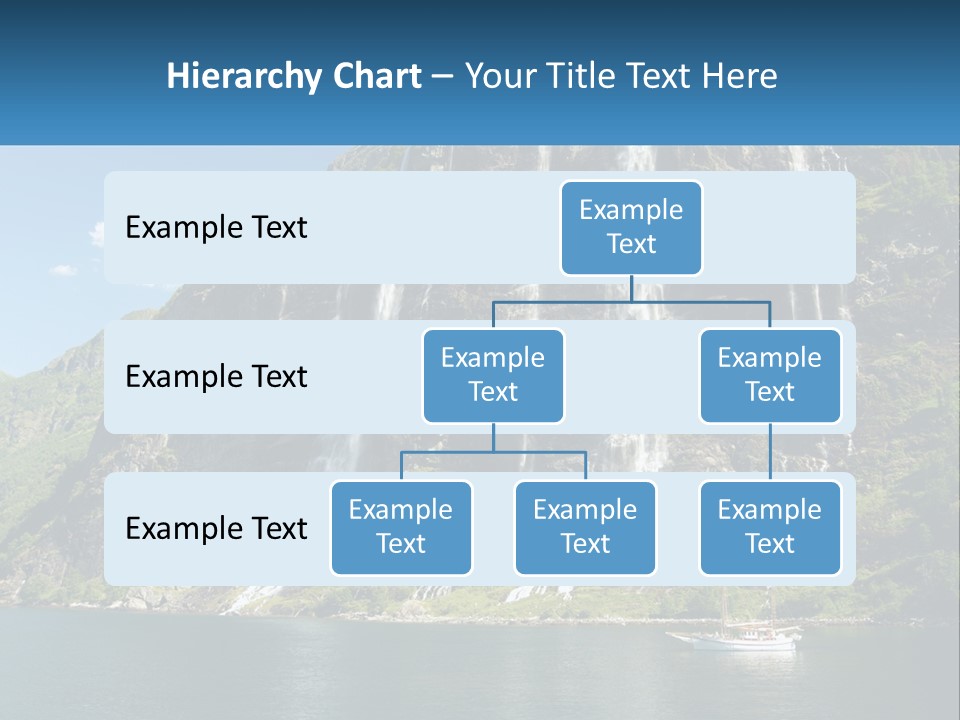 Beautiful Rich Aurlandfjord PowerPoint Template