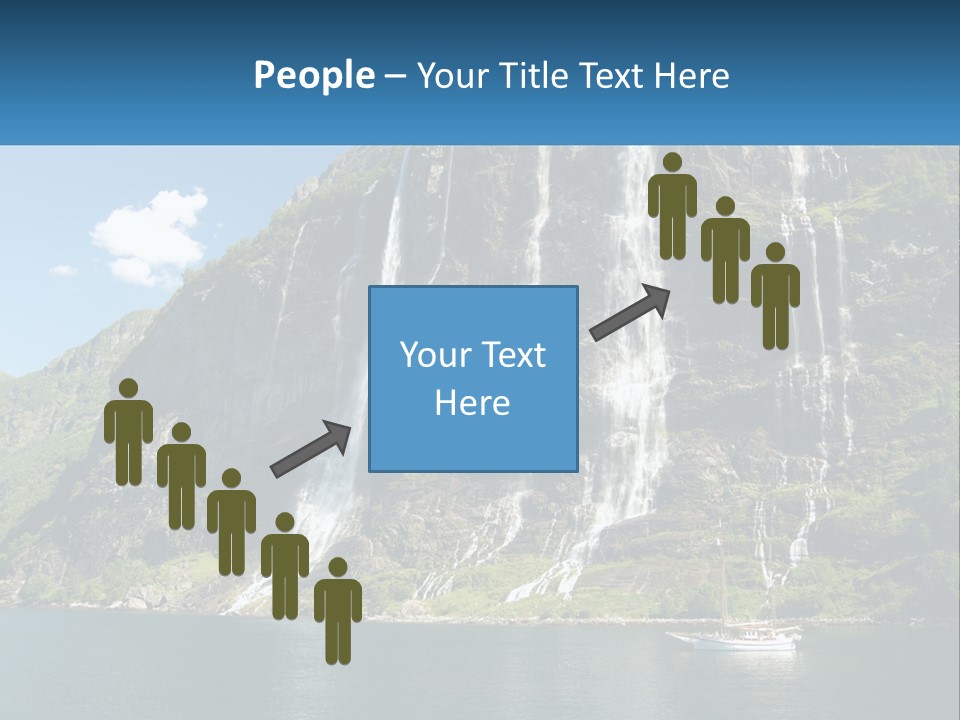 Beautiful Rich Aurlandfjord PowerPoint Template