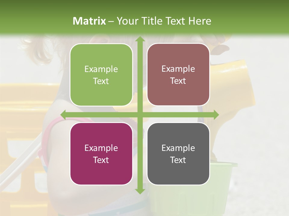 Adorable Toddler Person PowerPoint Template