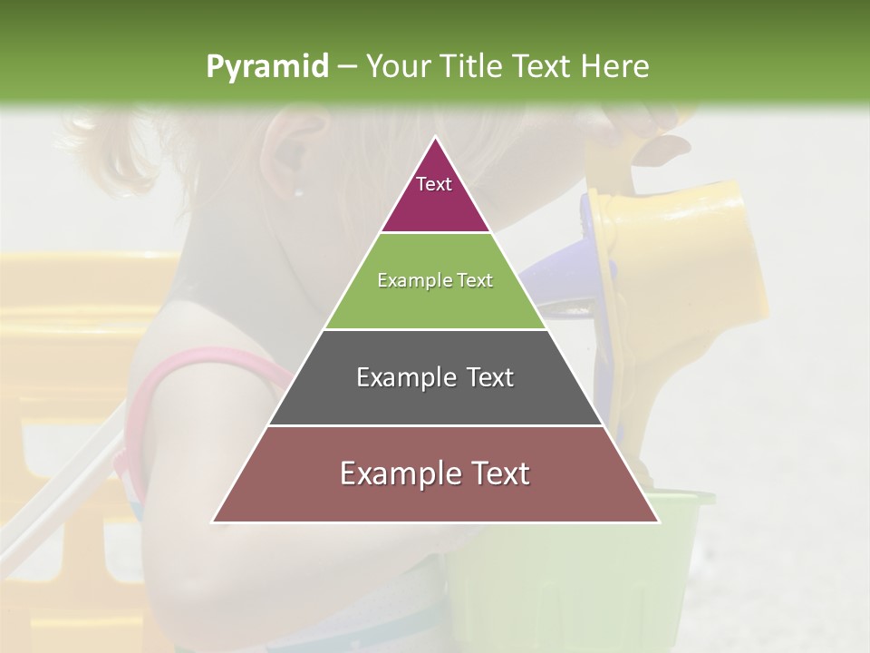 Adorable Toddler Person PowerPoint Template