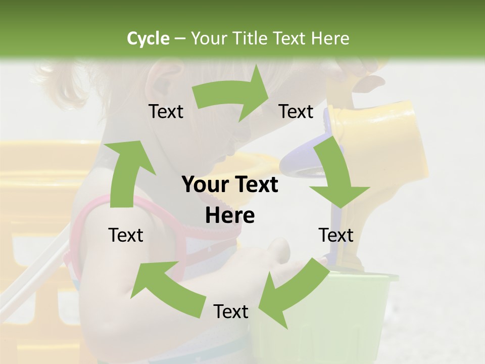 Adorable Toddler Person PowerPoint Template