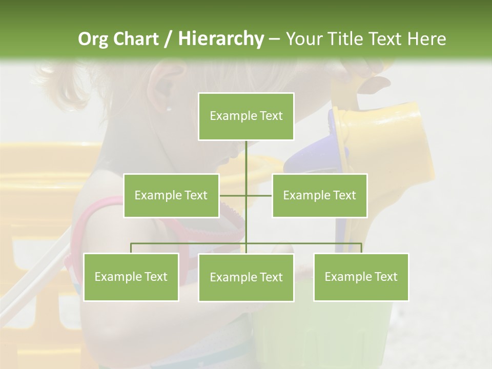 Adorable Toddler Person PowerPoint Template