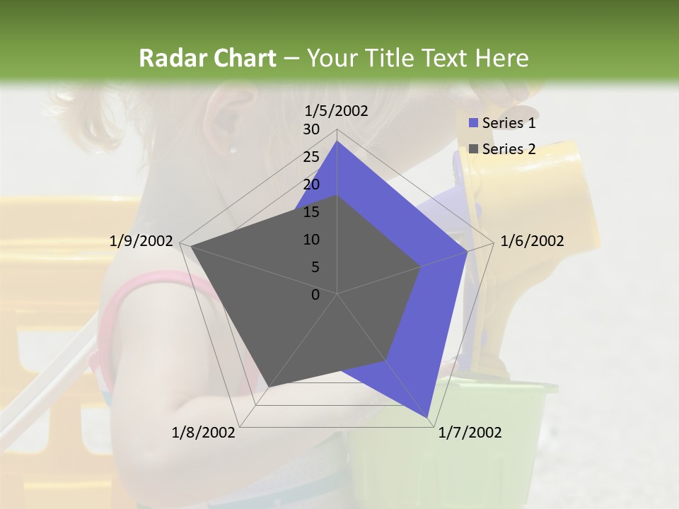 Adorable Toddler Person PowerPoint Template
