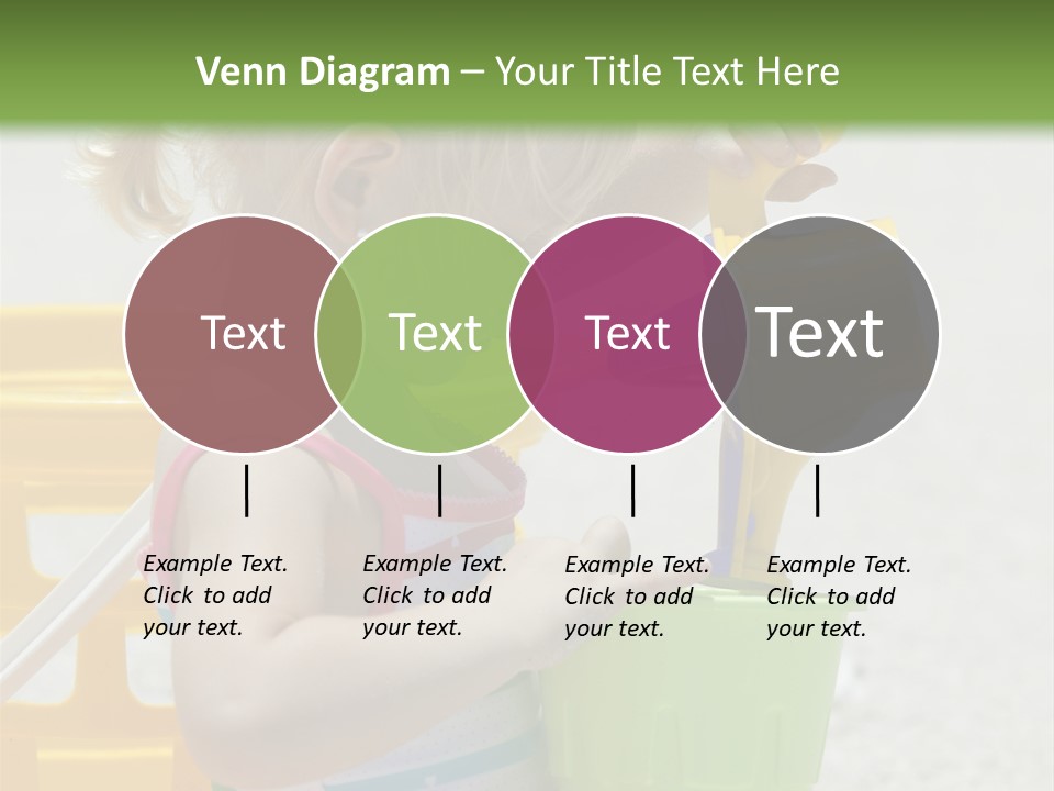 Adorable Toddler Person PowerPoint Template