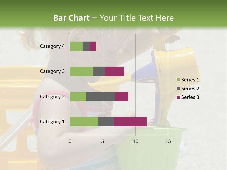 Adorable Toddler Person PowerPoint Template