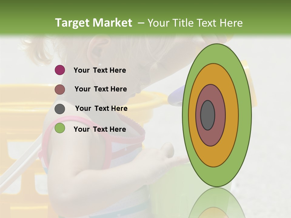 Adorable Toddler Person PowerPoint Template