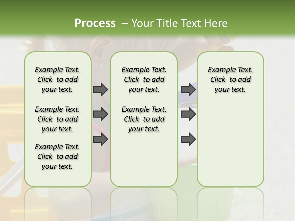 Adorable Toddler Person PowerPoint Template