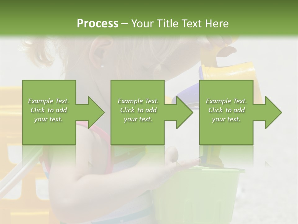 Adorable Toddler Person PowerPoint Template