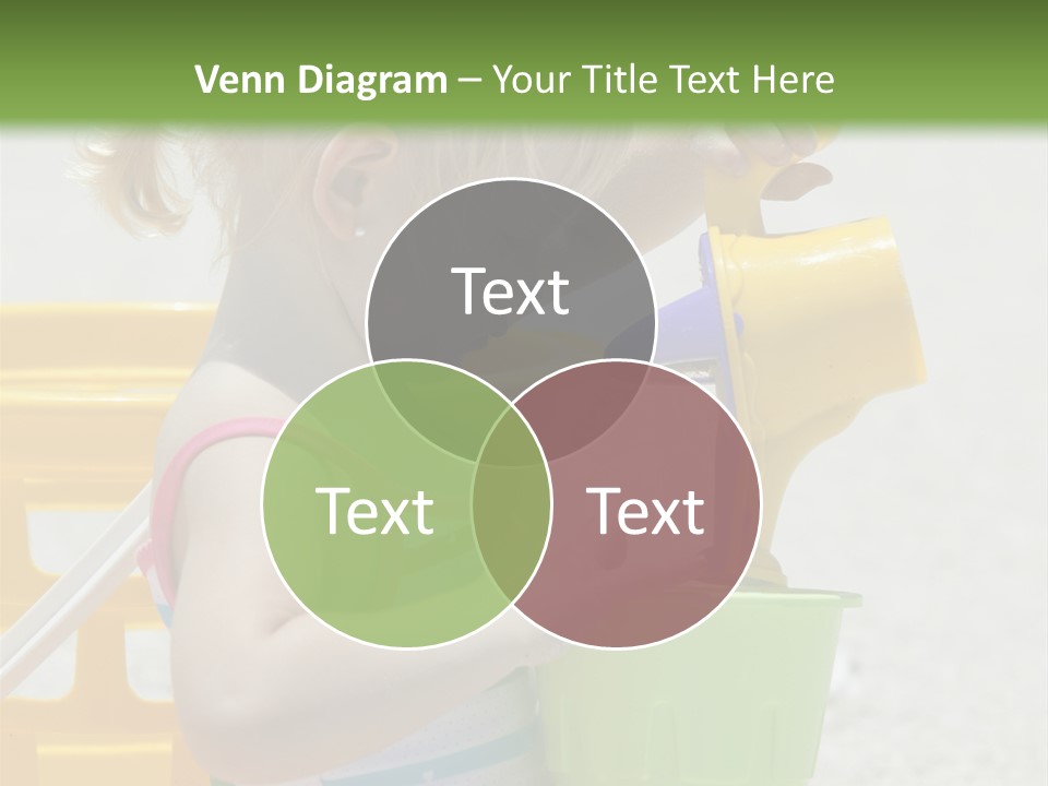 Adorable Toddler Person PowerPoint Template