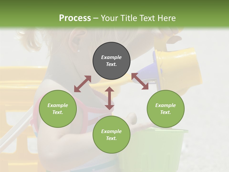 Adorable Toddler Person PowerPoint Template