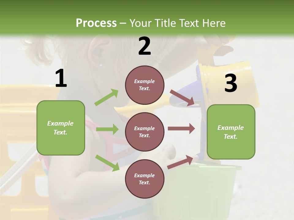 Adorable Toddler Person PowerPoint Template