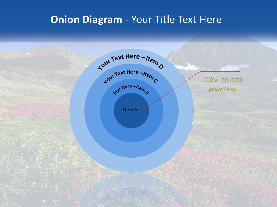 Meadow Blue Spring PowerPoint Template