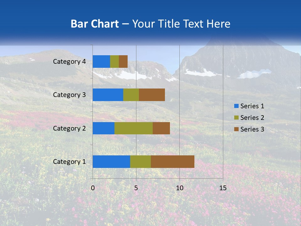 Meadow Blue Spring PowerPoint Template