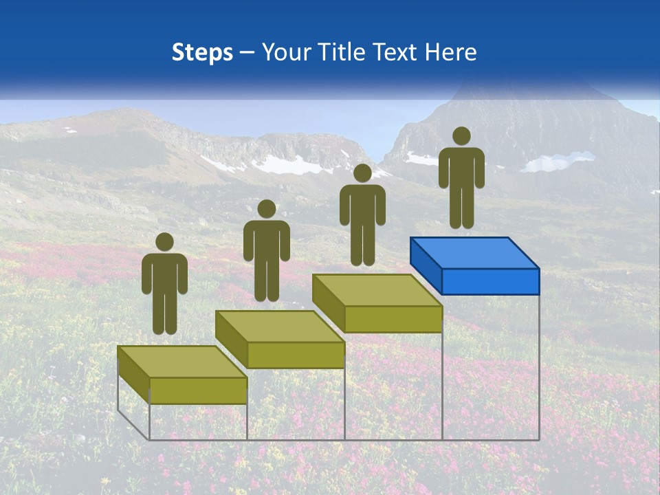 Meadow Blue Spring PowerPoint Template