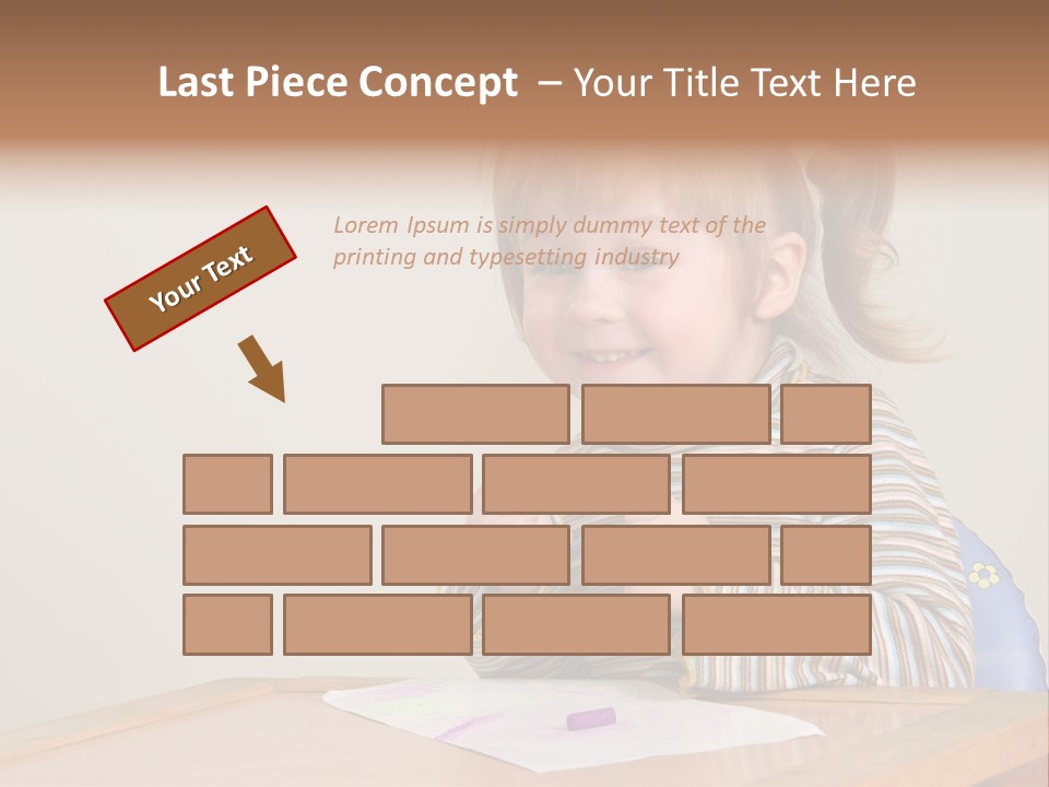 Moppet Girl Bint PowerPoint Template