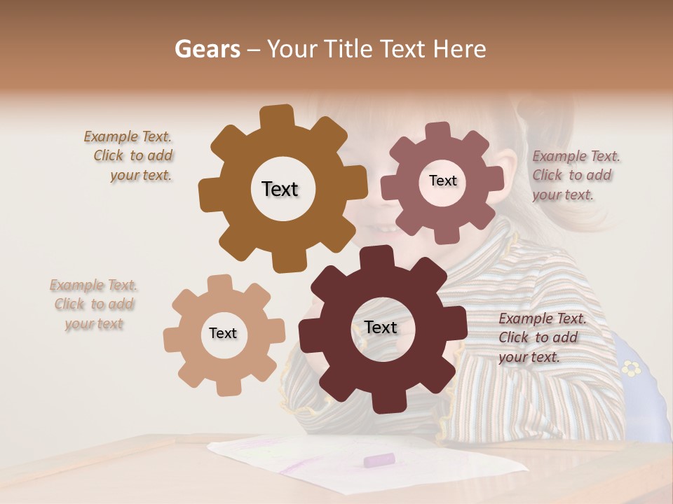 Moppet Girl Bint PowerPoint Template