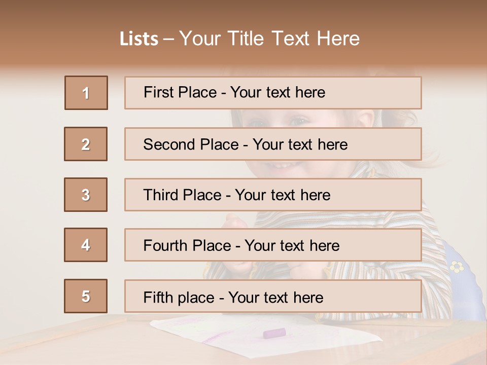 Moppet Girl Bint PowerPoint Template