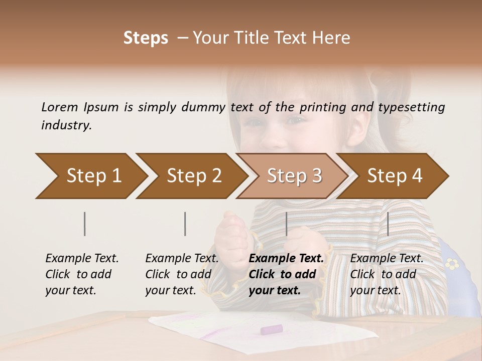 Moppet Girl Bint PowerPoint Template