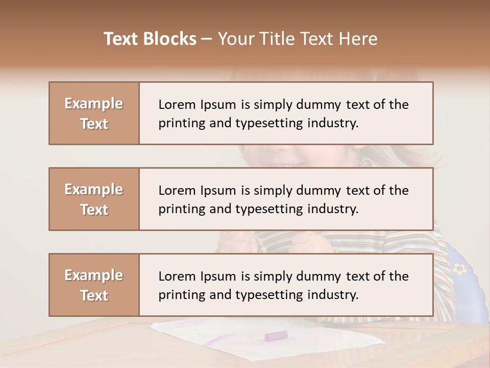 Moppet Girl Bint PowerPoint Template