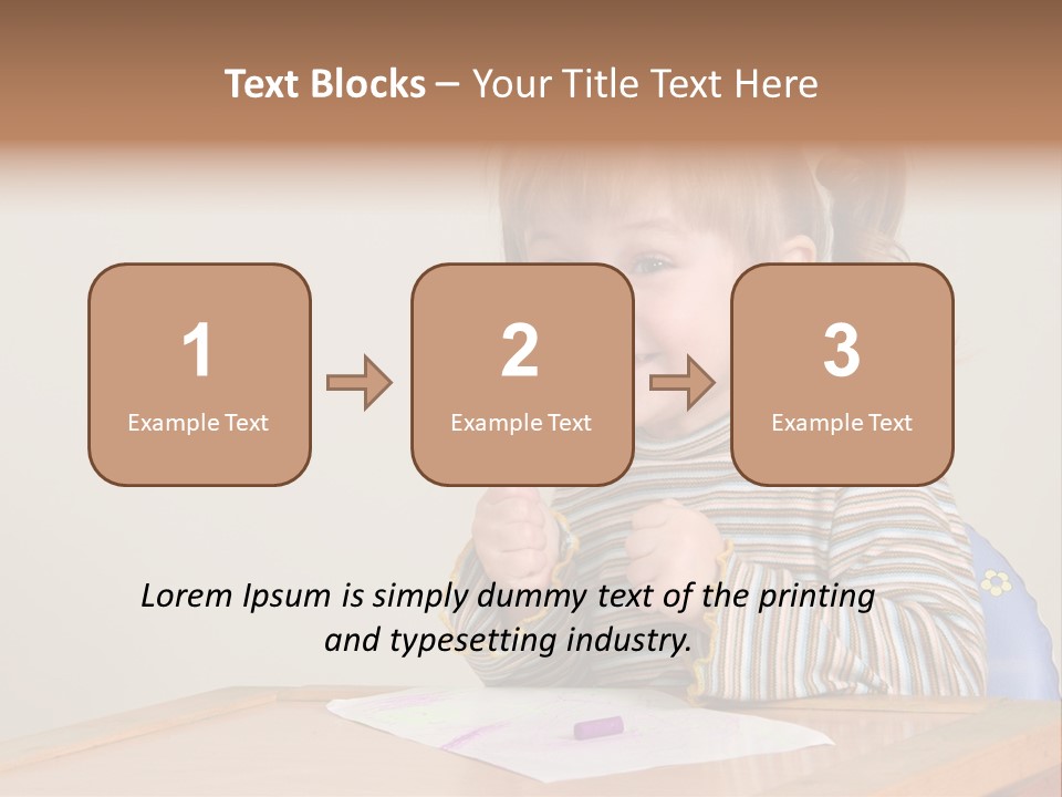 Moppet Girl Bint PowerPoint Template