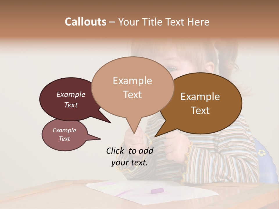 Moppet Girl Bint PowerPoint Template