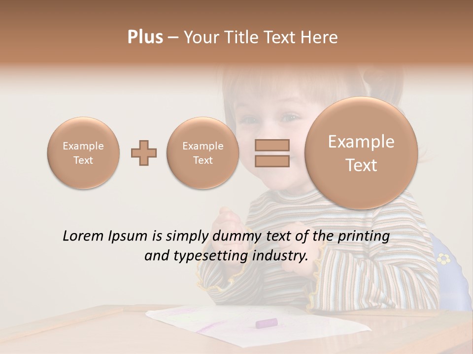 Moppet Girl Bint PowerPoint Template