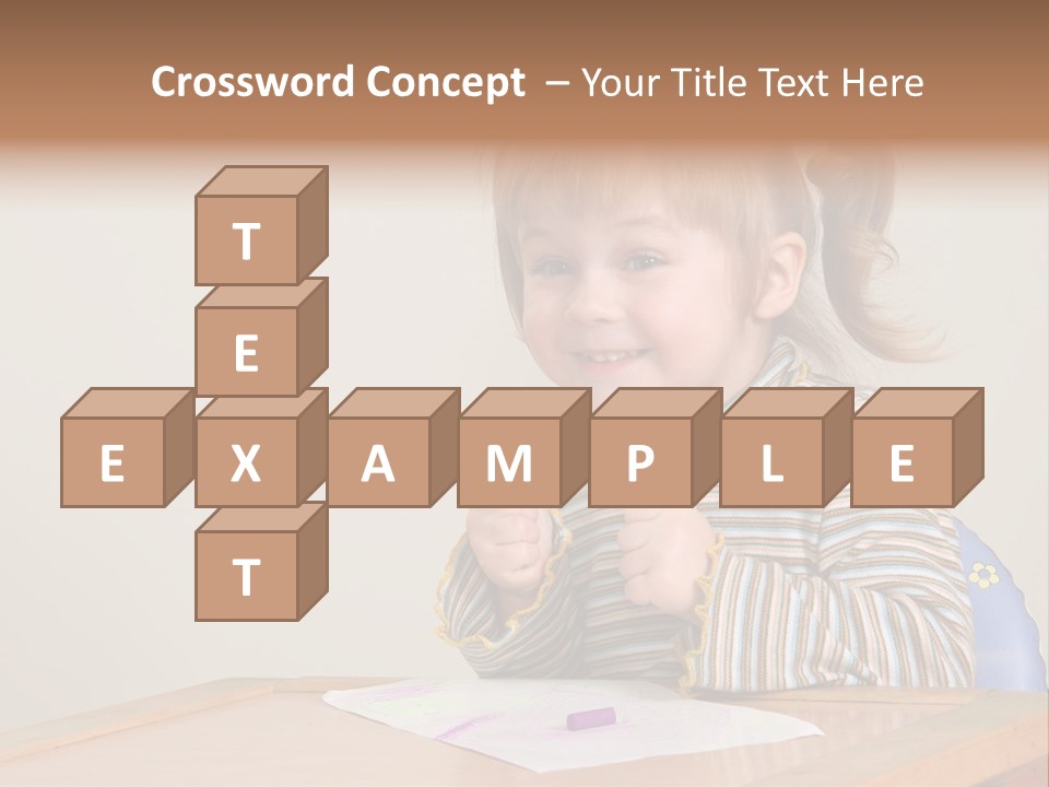 Moppet Girl Bint PowerPoint Template