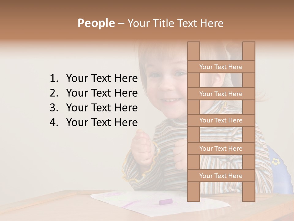 Moppet Girl Bint PowerPoint Template