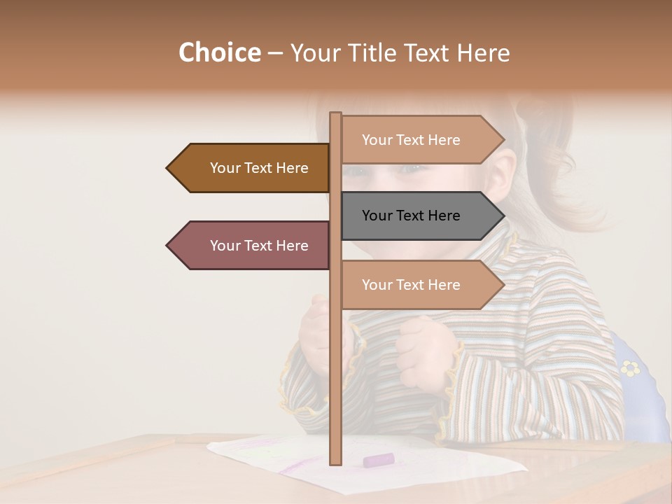 Moppet Girl Bint PowerPoint Template