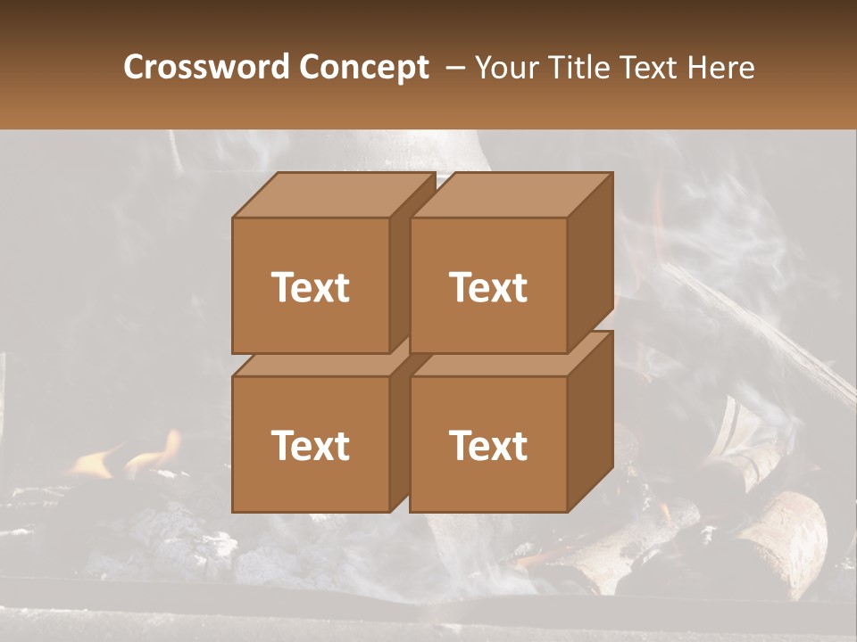 Iron Fireside South Africa PowerPoint Template