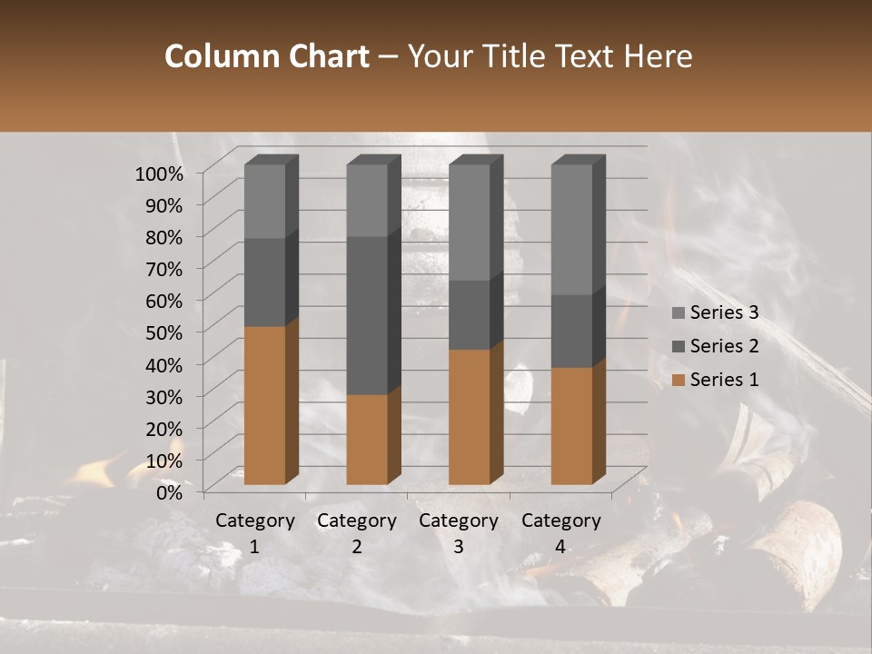 Iron Fireside South Africa PowerPoint Template