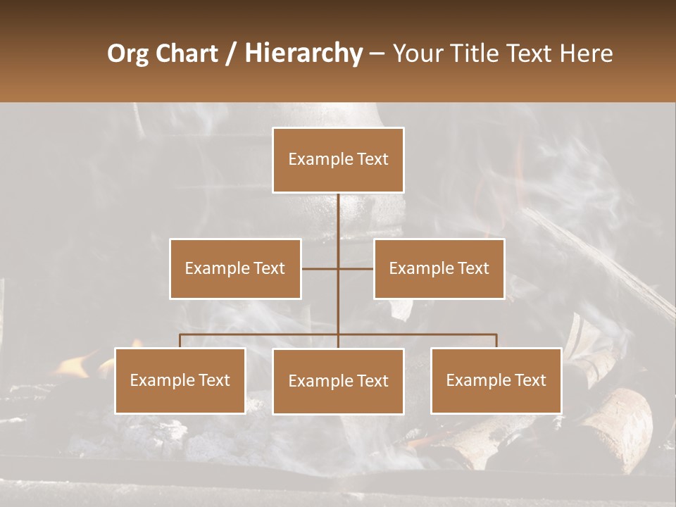 Iron Fireside South Africa PowerPoint Template