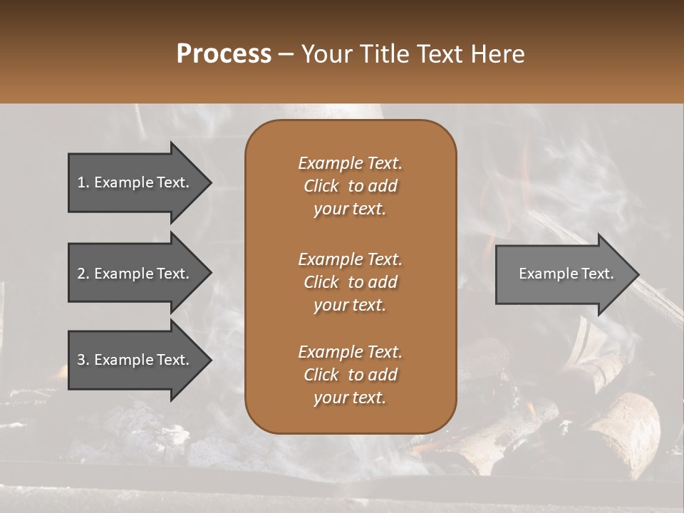 Iron Fireside South Africa PowerPoint Template