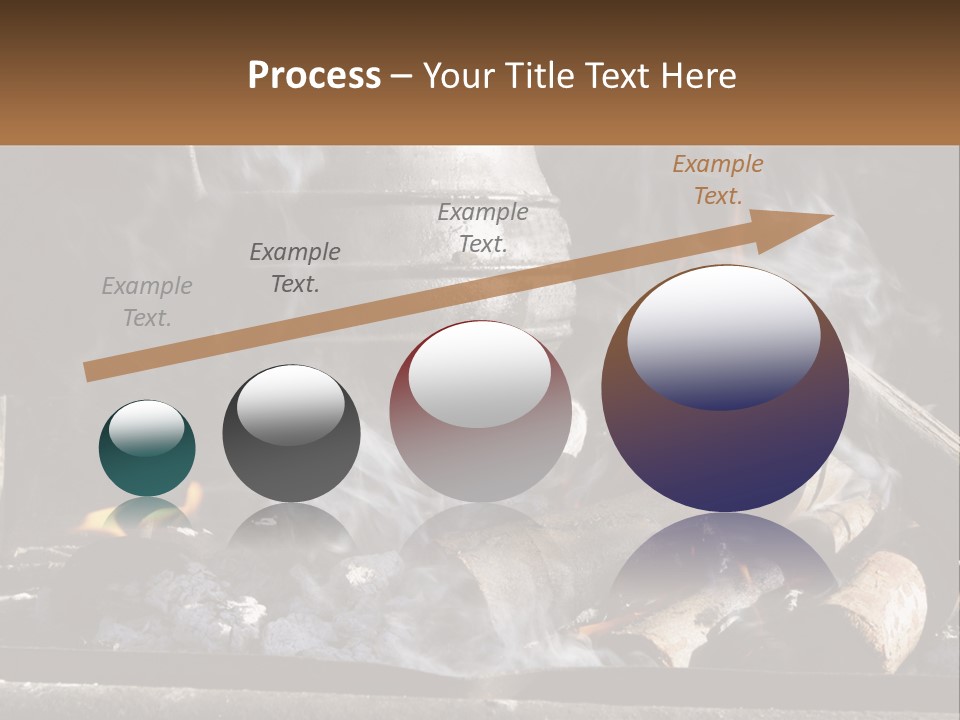 Iron Fireside South Africa PowerPoint Template