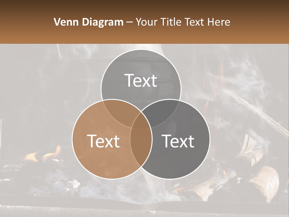 Iron Fireside South Africa PowerPoint Template