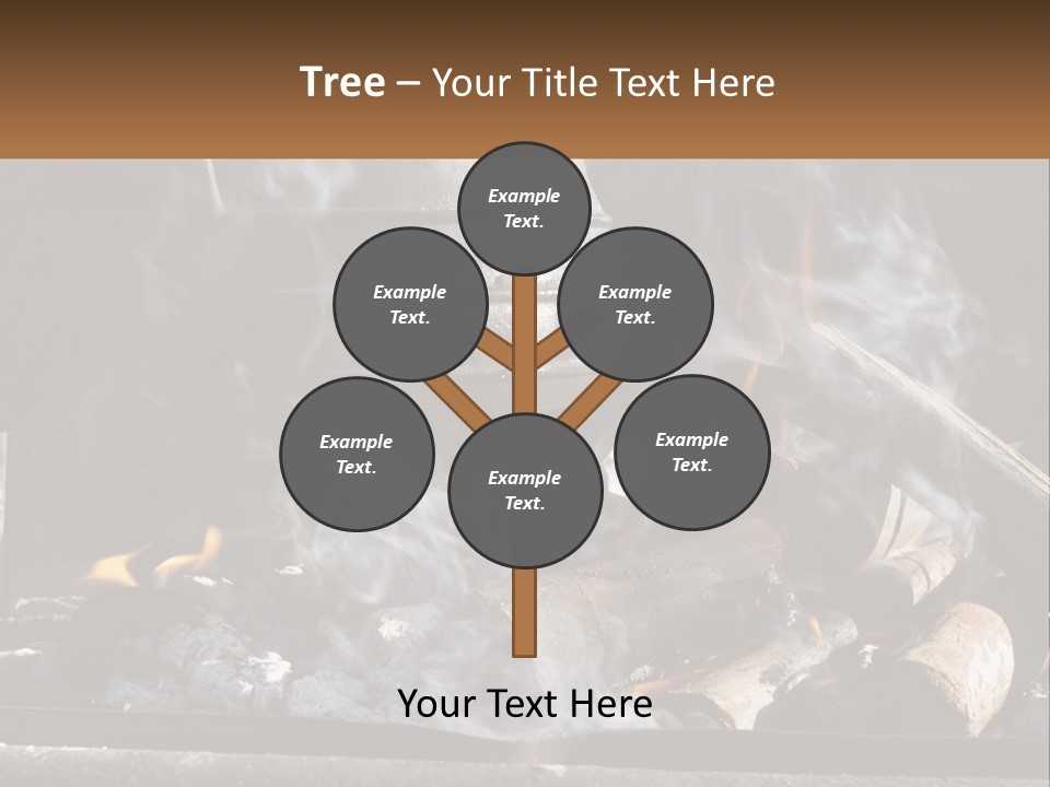 Iron Fireside South Africa PowerPoint Template