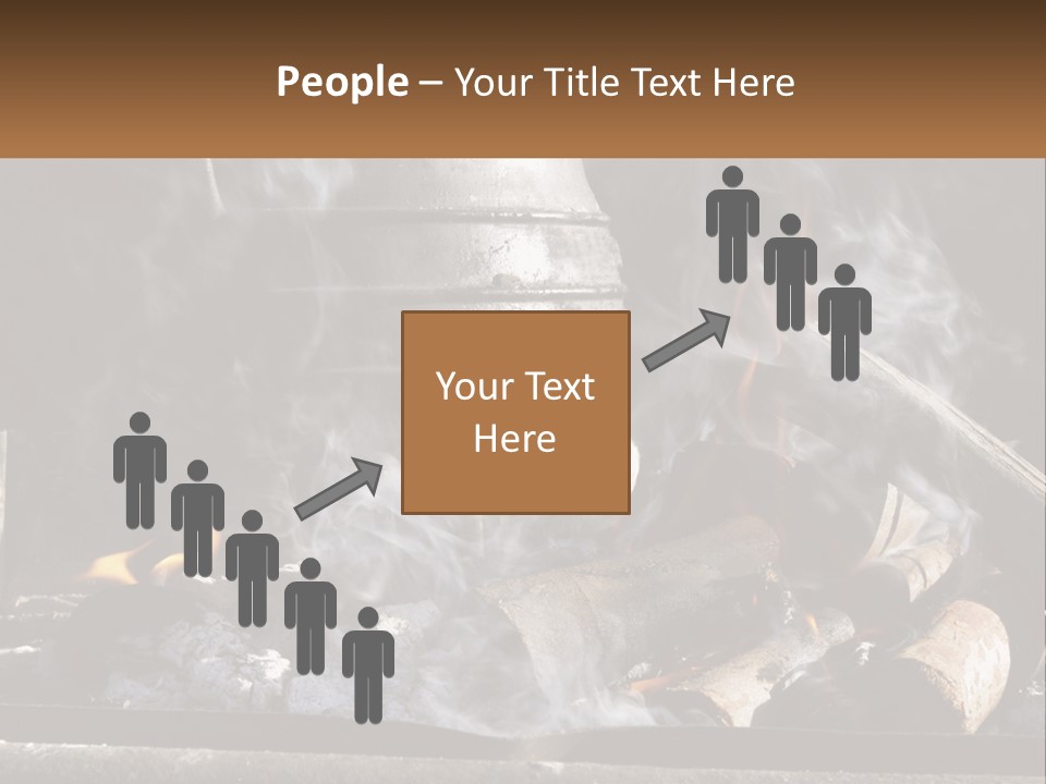 Iron Fireside South Africa PowerPoint Template